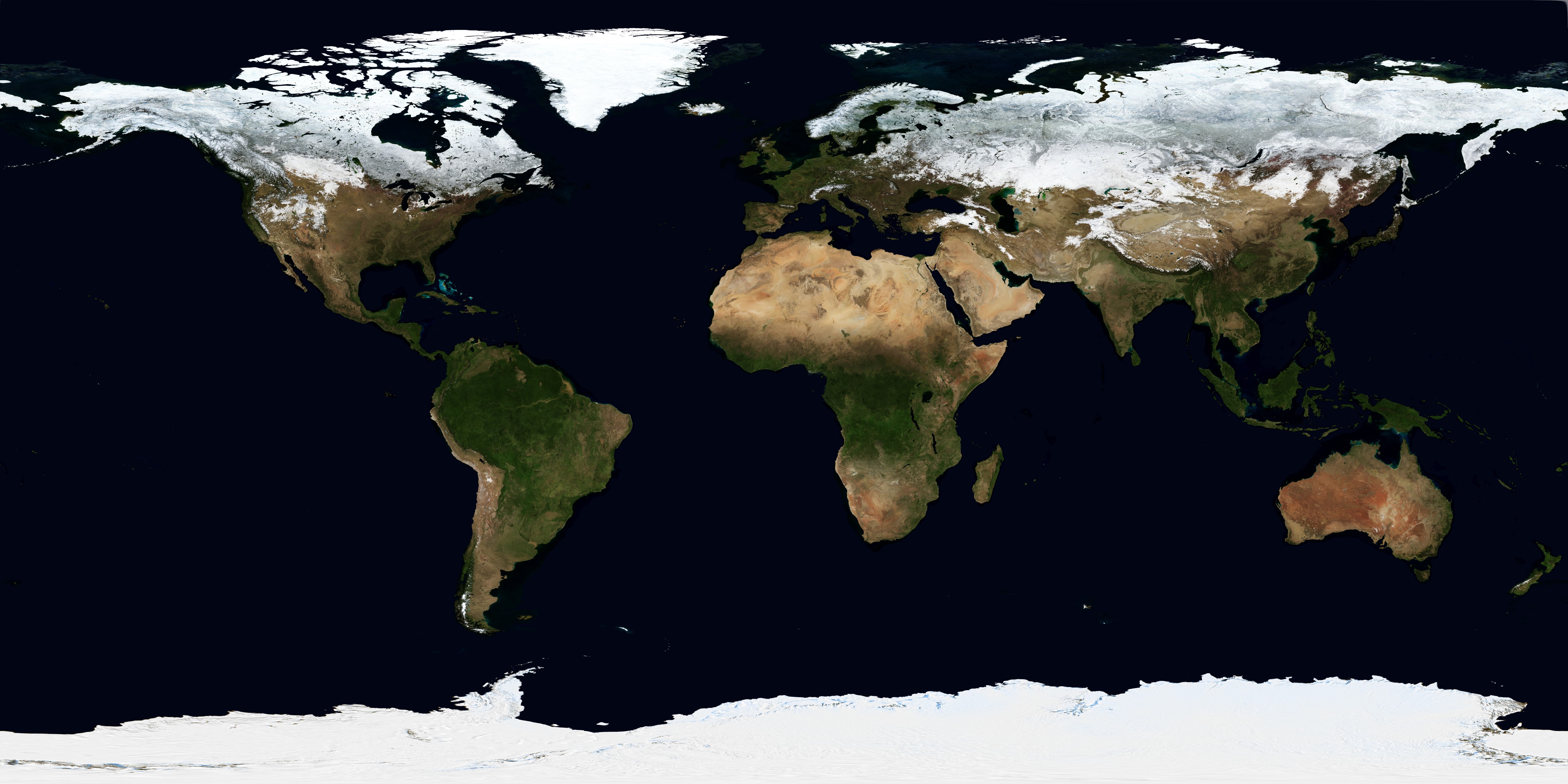 December, Blue Marble Next Generation - related image preview